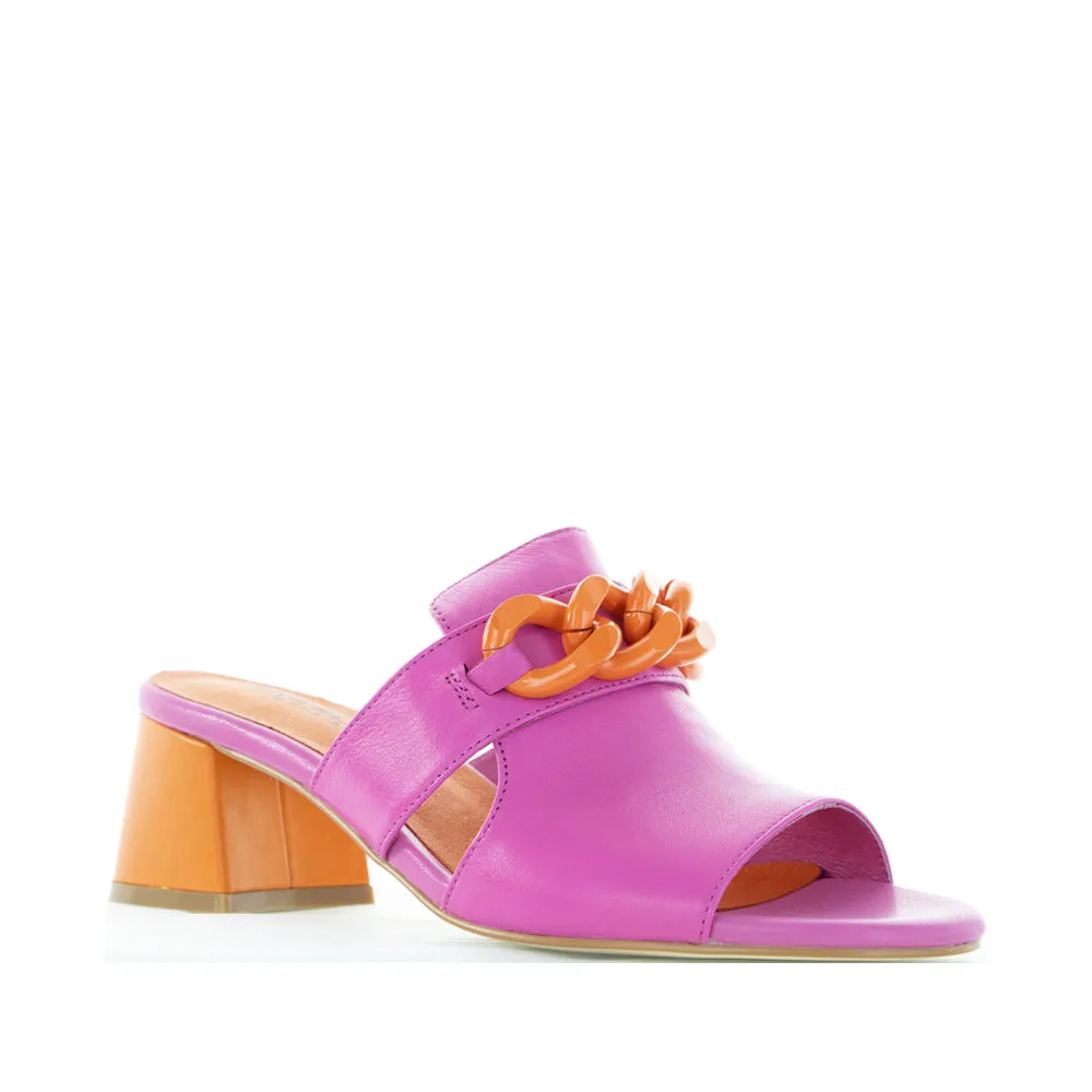BRESLEY ADDER FUCHSIA ORANGE Causal Booties Supportive Fit