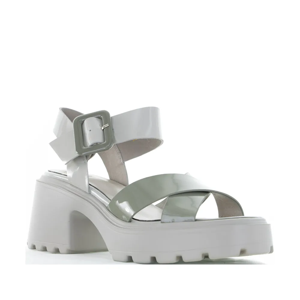 Beach Wear Slide Ease MILA RAINE INDIA MURKY GREEN