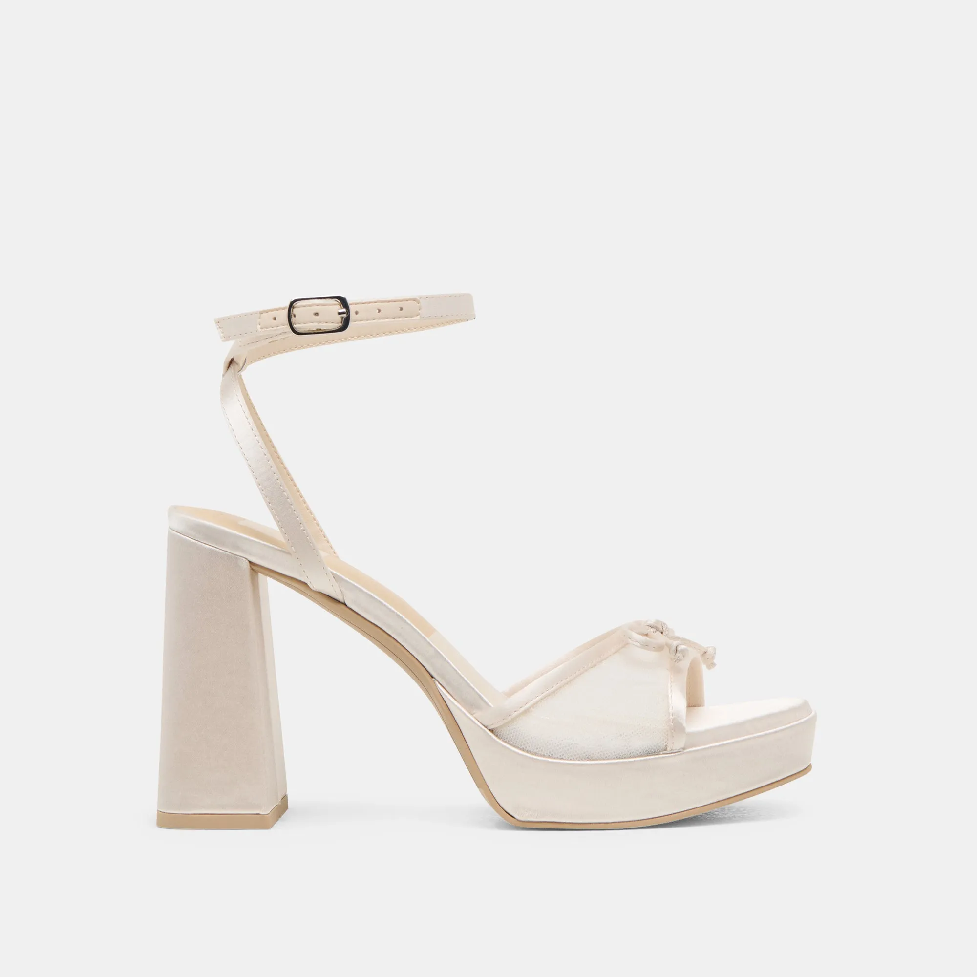 Mid Top PANDOR HEELS WHITE TULLE