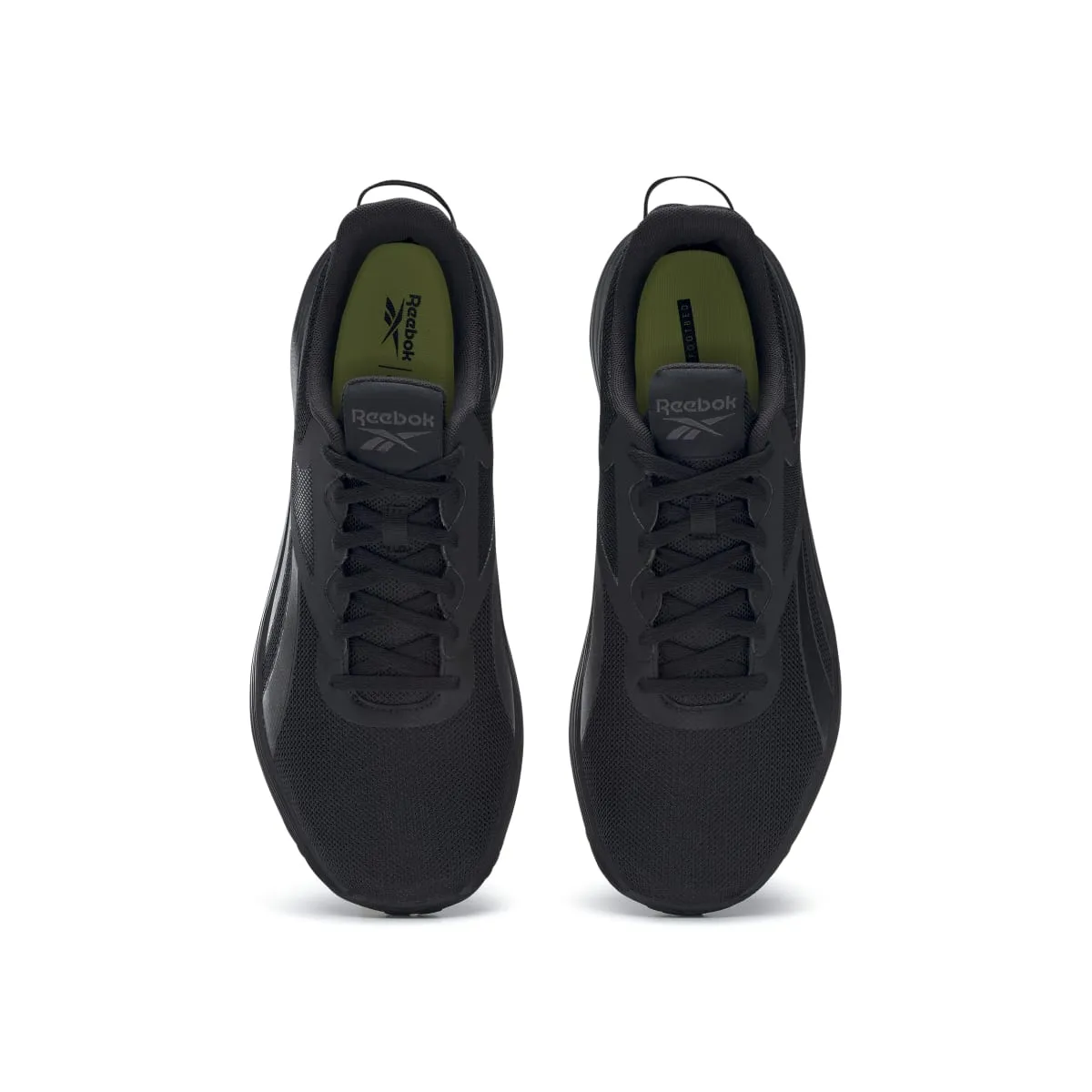 REEBOK GY3964 LITE PLUS 3 MN'S (Medium) Black/Grey/Yellow Mesh Running Shoes globally - recognized Rough surface grip