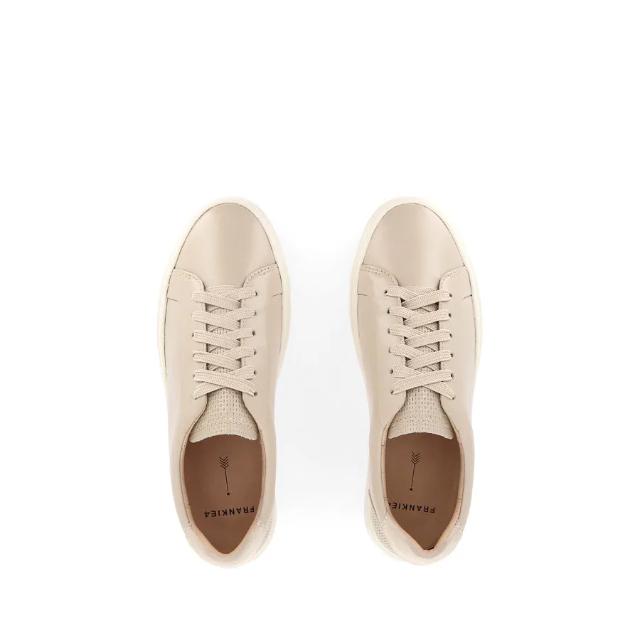 flexibility - level Enhanced silhouette MIM IV - ECRU PUNCHED LEATHER