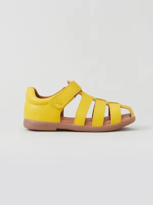 Party Ready Cosmic Junior Closed-Toe Sandal Yellow