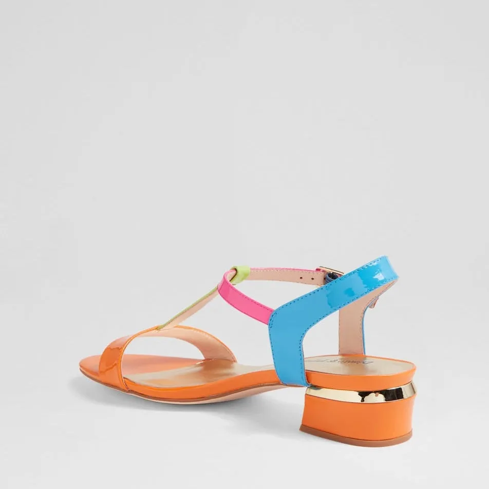 DJANGO & JULIETTE TANER GELATO PATENT MULTI Vacation Trip Night Fun