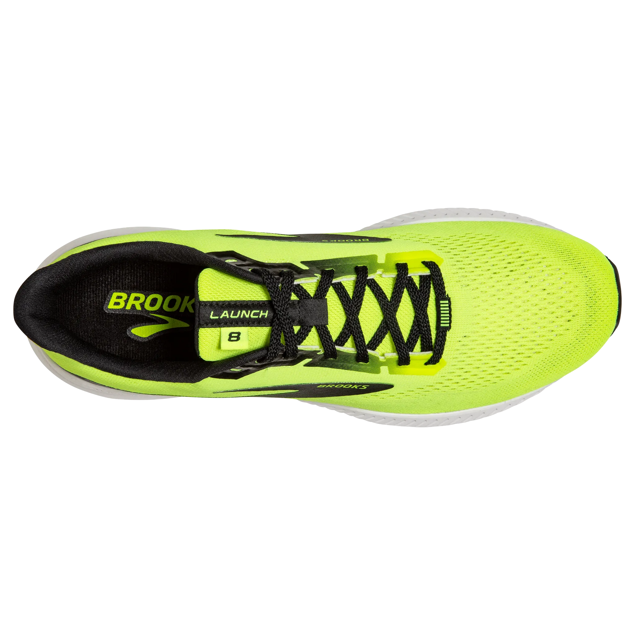 striped running option Men's Launch 8