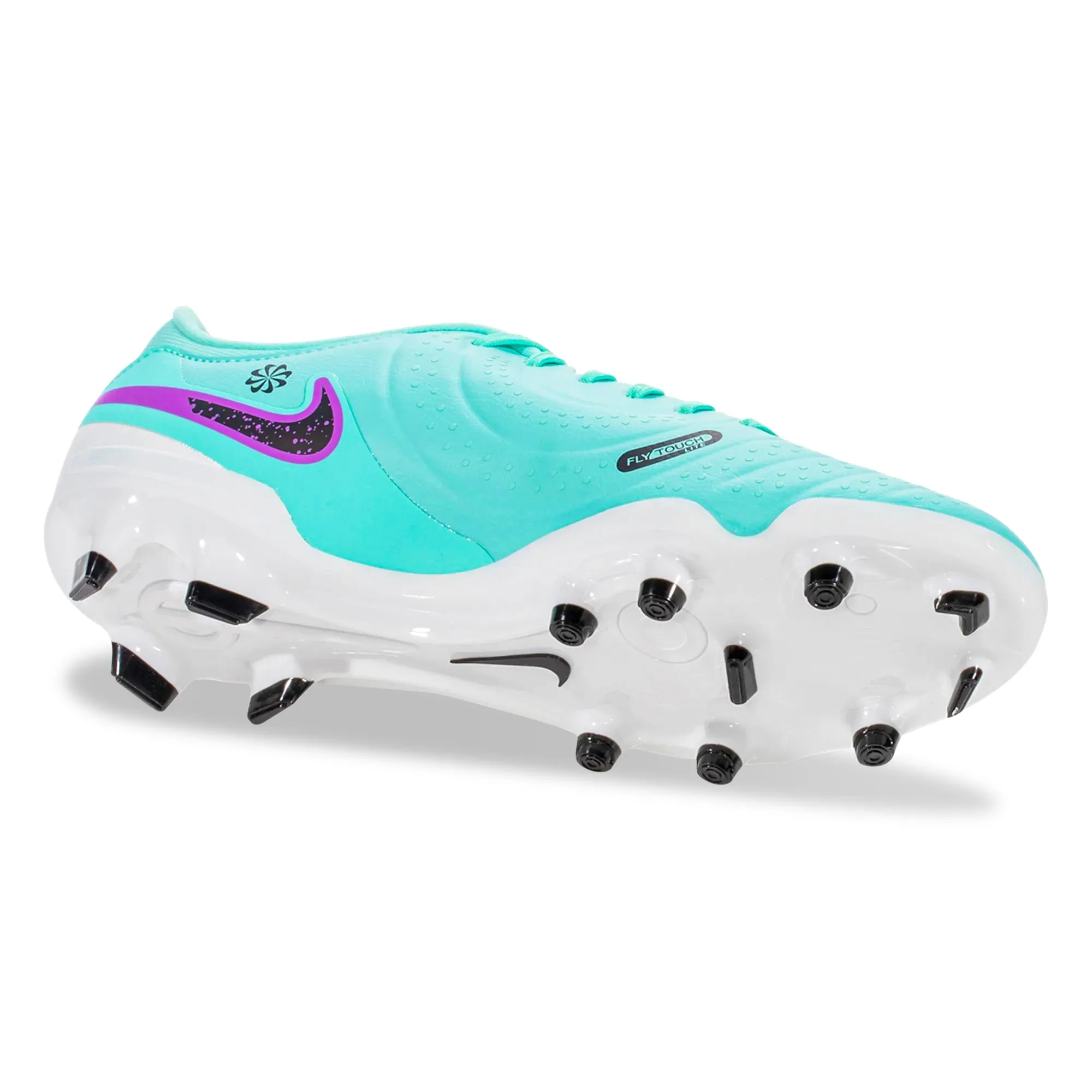 Nike Legend 10 Academy Turf Soccer Shoes (Hyper Turquoise/Fuchsia Dream) Flexible Sole