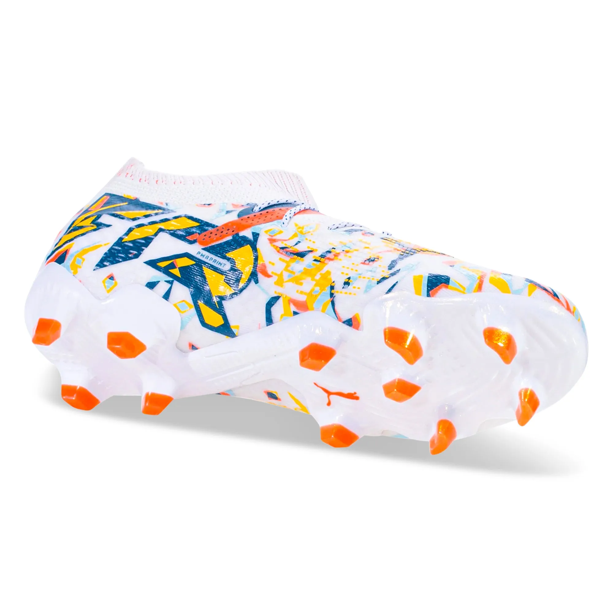 Breath Mesh Puma Future 7 Ultimate Creativity FG/AG Soccer Cleats (Puma White/Ocean Tropic)