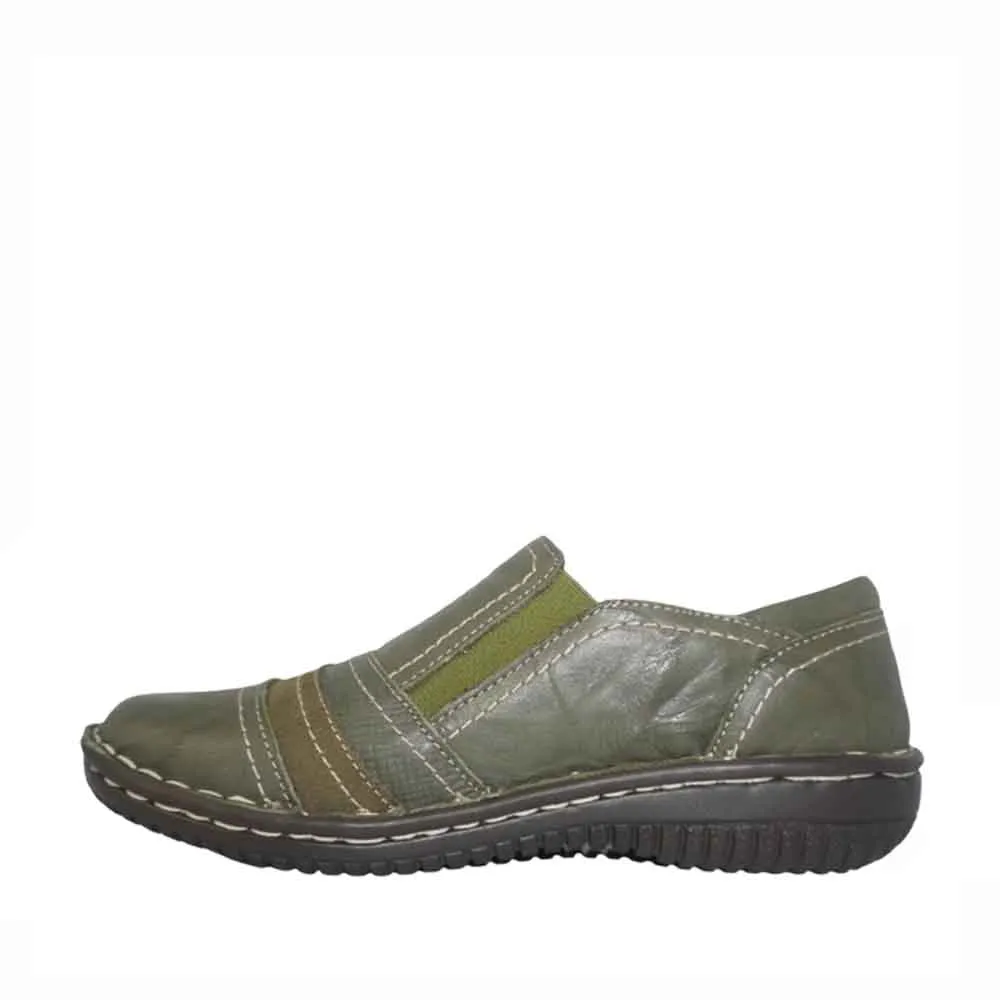 Chill Step Shoes Simple Style CABELLO 5849-27 KHAKI
