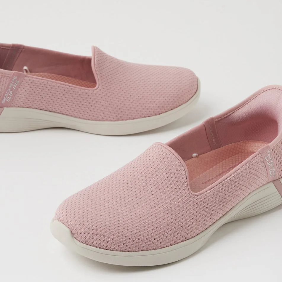 SKECHERS ON THE GO SWIFT LUMINARY MAUVE Step Easy Walk Comfort Slip