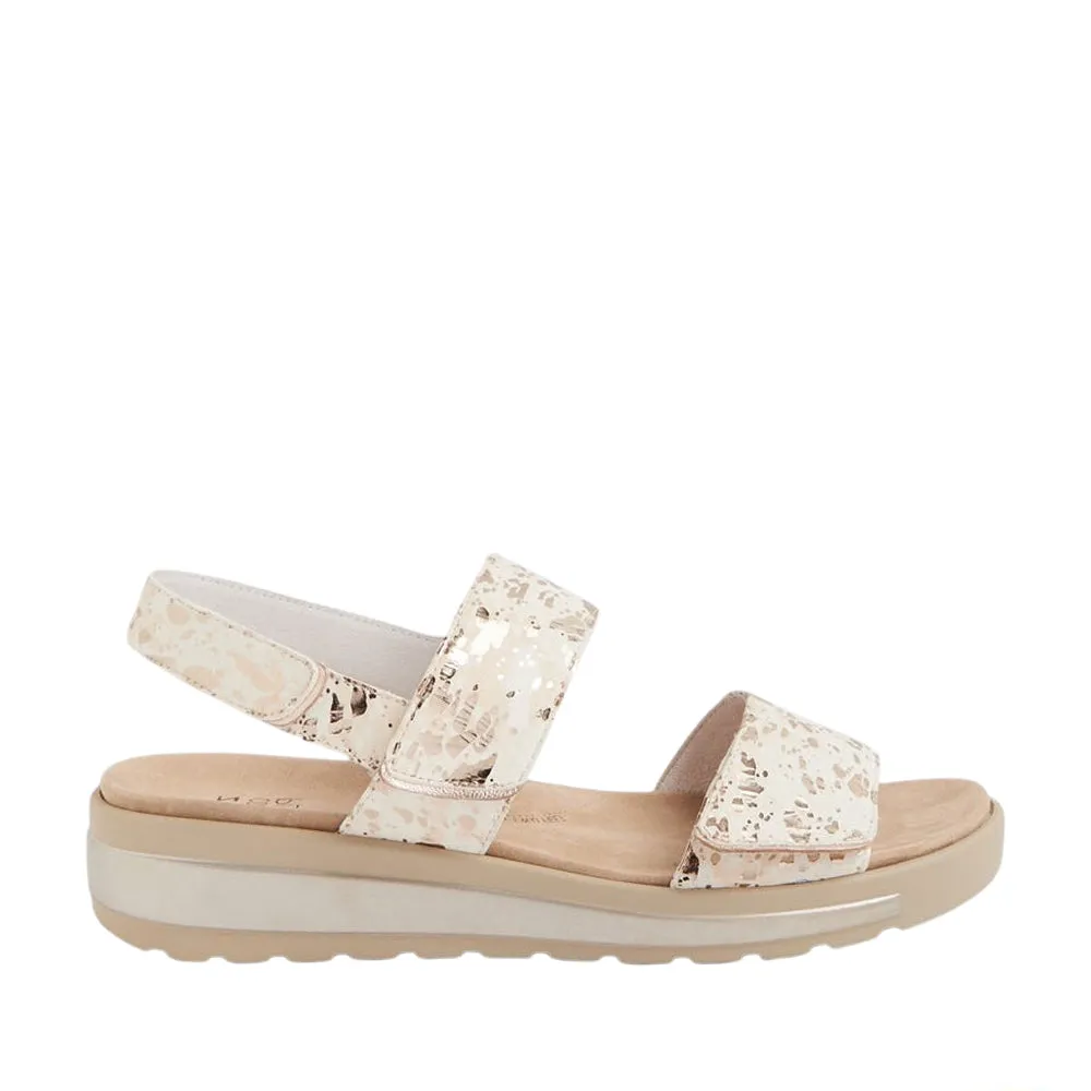 ZIERA GARLIN NUDE METALLIC Flexible Layers
