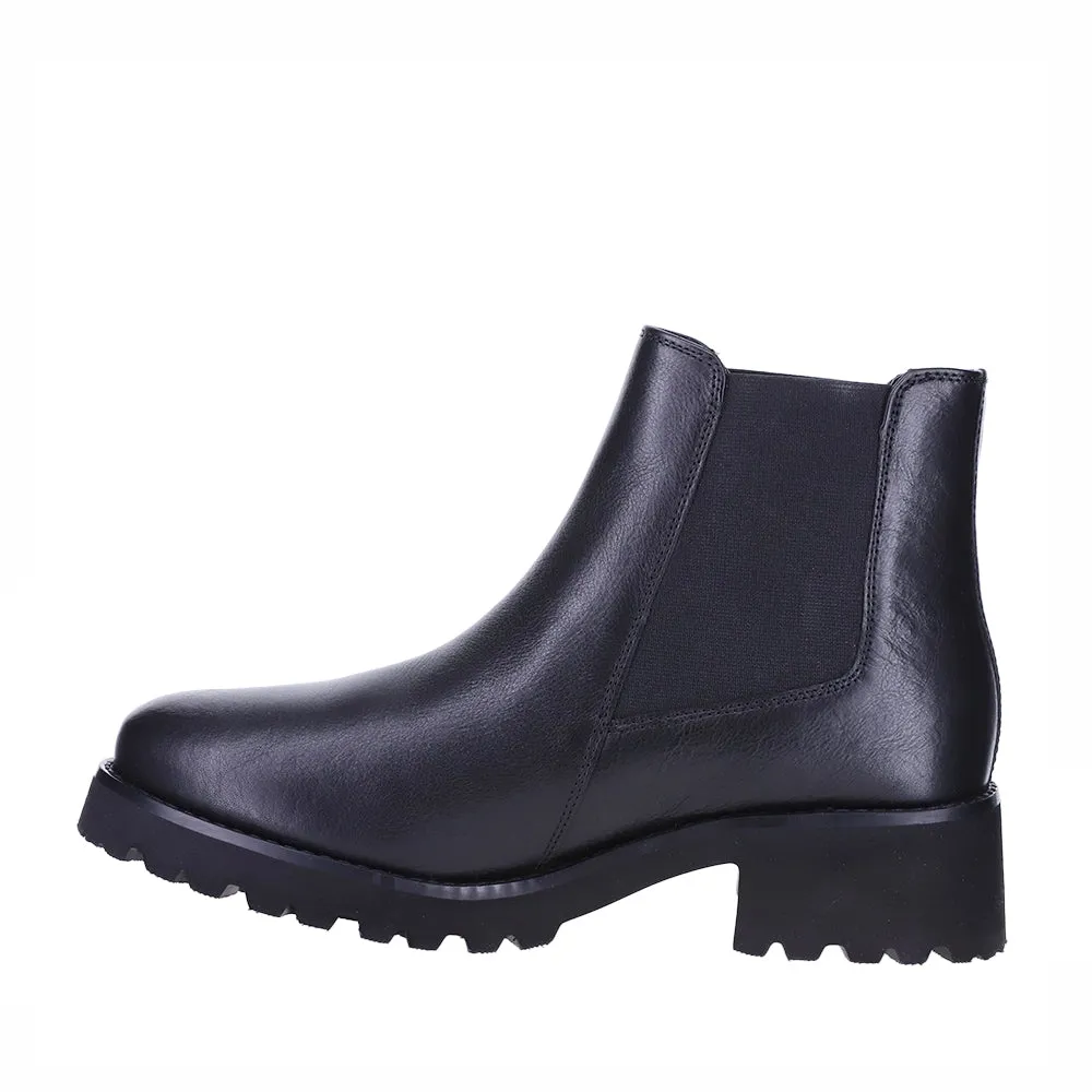 LE SANSA EVAN BLACK daily commuters' sneakers hook - and - loop closure