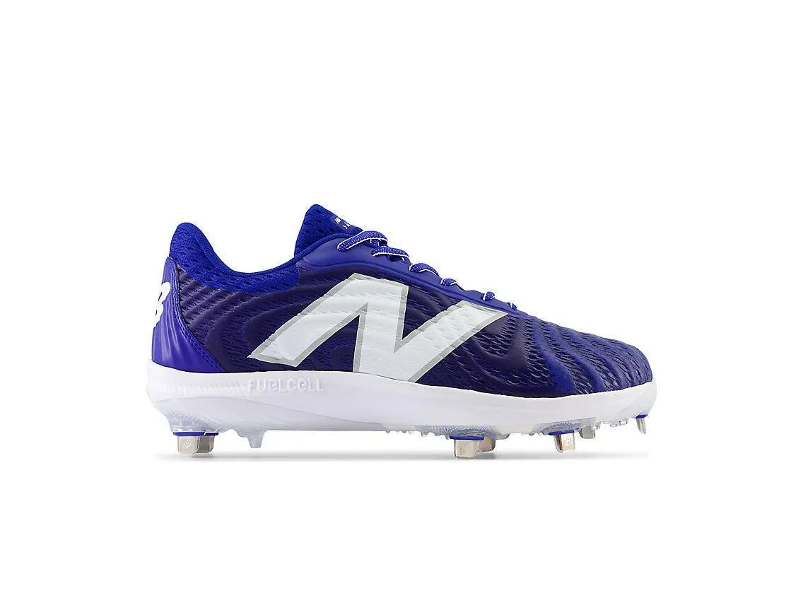 Performance Driven New Balance Men's FuelCell 4040 V7 Metal Baseball Cleats - Team Royal / White - L4040TB7