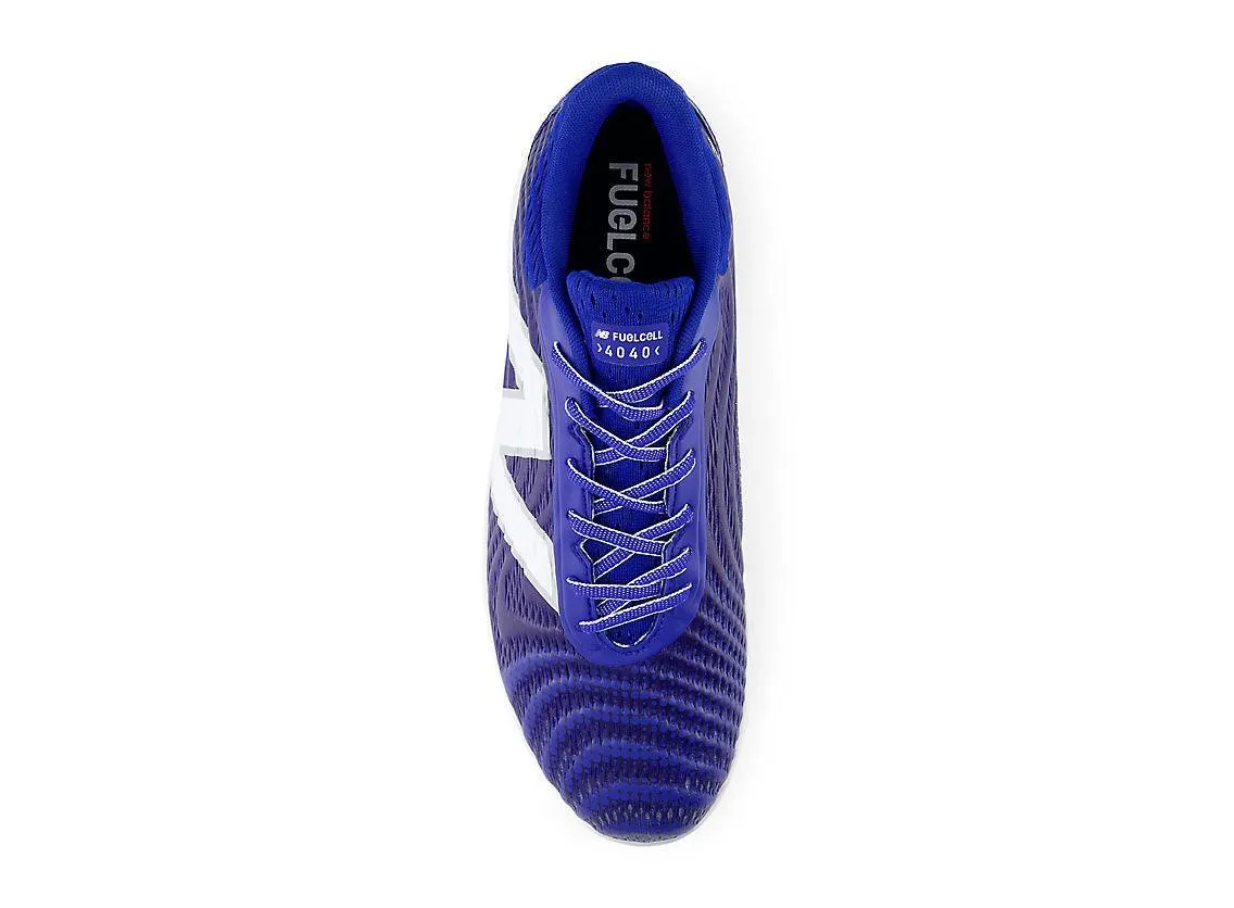 New Balance Men's FuelCell 4040 V7 Metal Baseball Cleats - Team Royal / White - L4040TB7 fitness walk All-Weather Wear