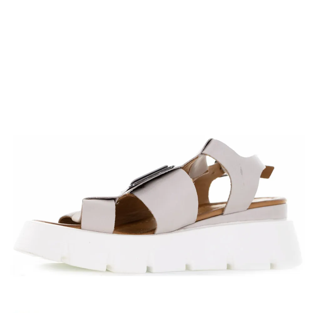 zip - type LE SANSA  HINDI SILVER GREY