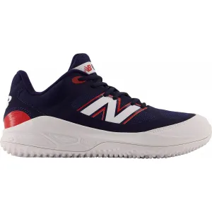 New Balance Men's Fresh Foam 3000 v7 Turf Baseball Shoes - Navy/White/Red - T3000RB7 Shock-absorbent cushioning Elite Design