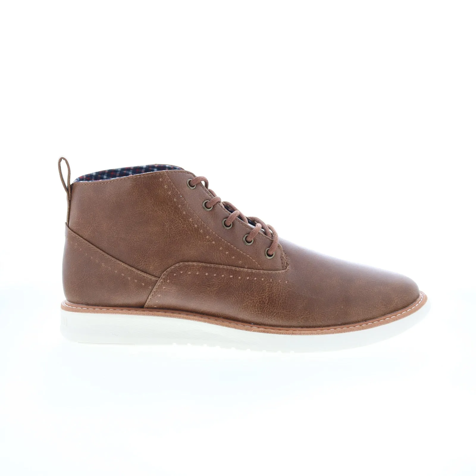 Cushioned heel Ben Sherman Omega Casual Chukka BNMS19111-01B1 Mens Brown Chukkas Boots