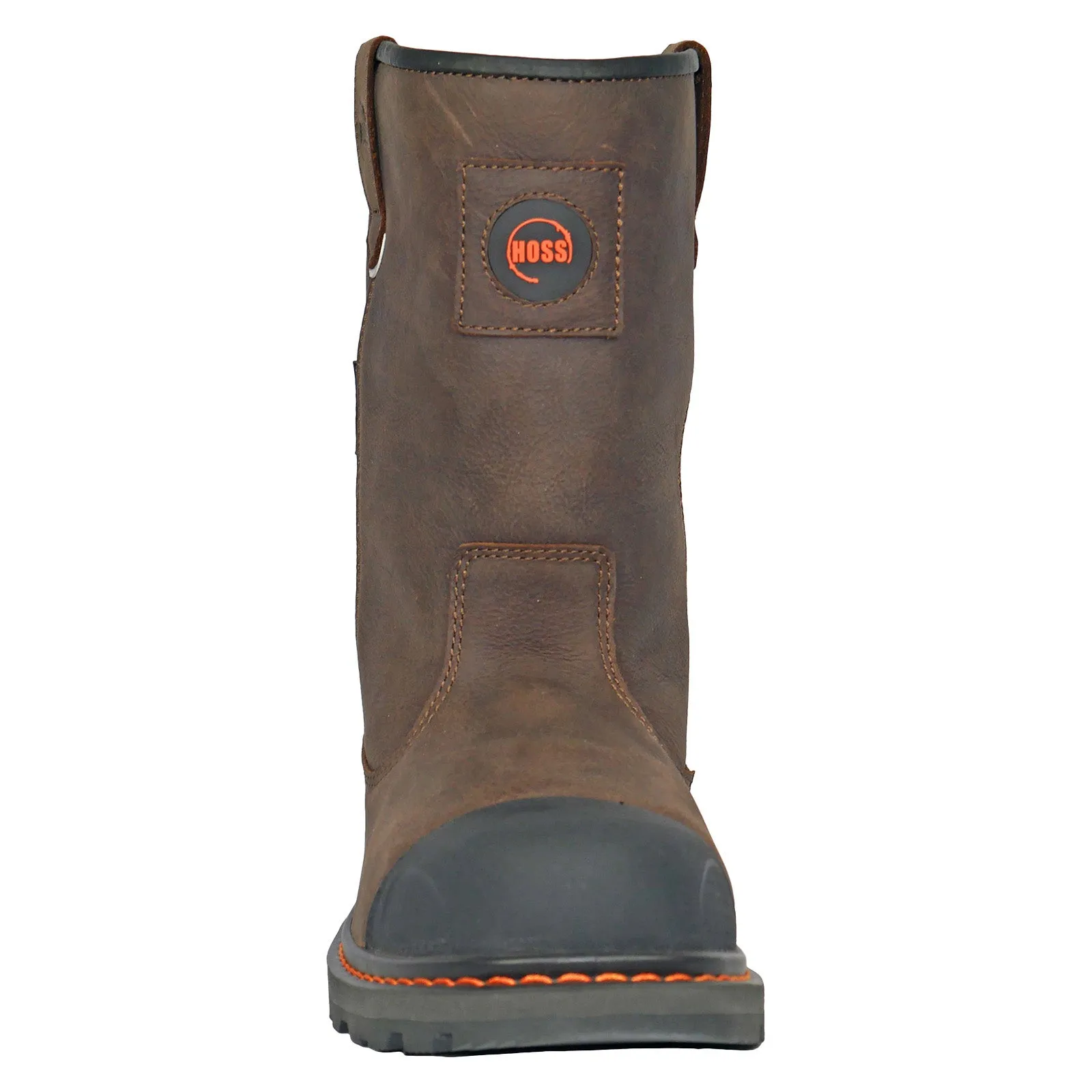 Flexible structure Practical Choice Hoss Cartwright II Wellington Soft Toe WP Mens Brown Extra Wide Work Boots