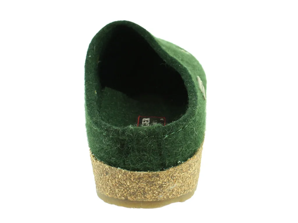 Play Mode Fight Mode Haflinger Clogs Grizzly Margherita Daisy Green