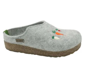 Haflinger Clogs Grizzly Vegetables Grey Field Walk Muscle Aid