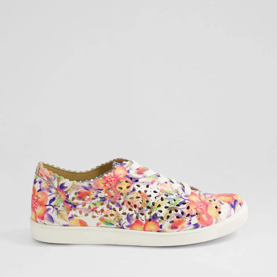 Metal Edge Ziera Dima Orange Floral