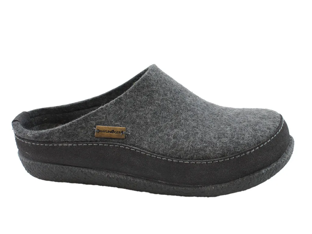 Haflinger Clogs Blizzard Skane Anthracite Low Top Lightweight