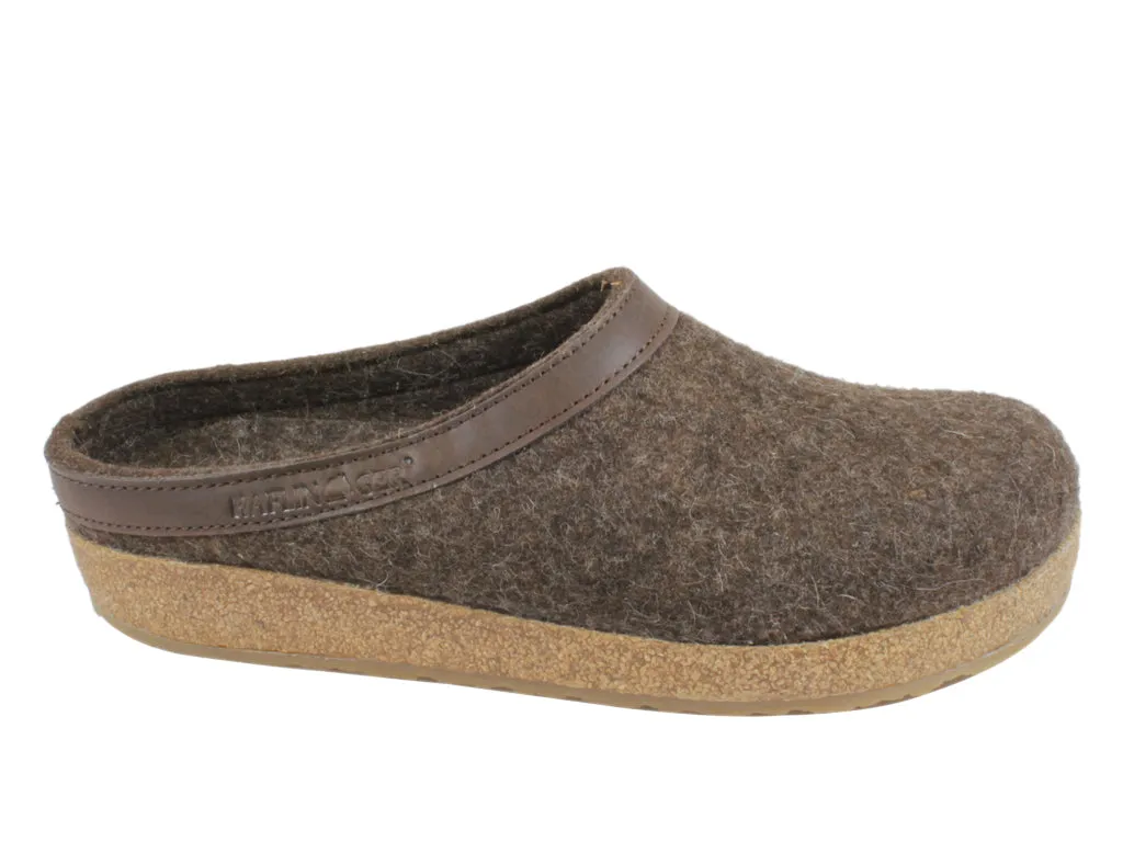 Haflinger Clogs Grizzly Torben Brown Dust Guard