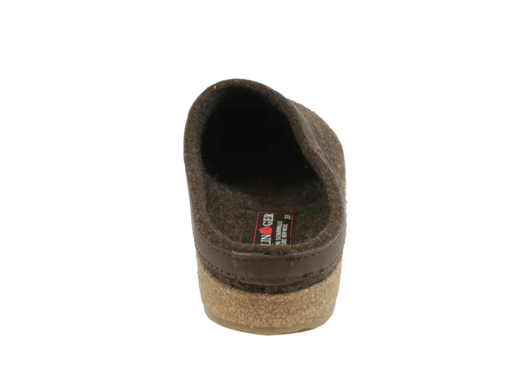 Haflinger Clogs Grizzly Torben Brown Morning Walk Quick Step