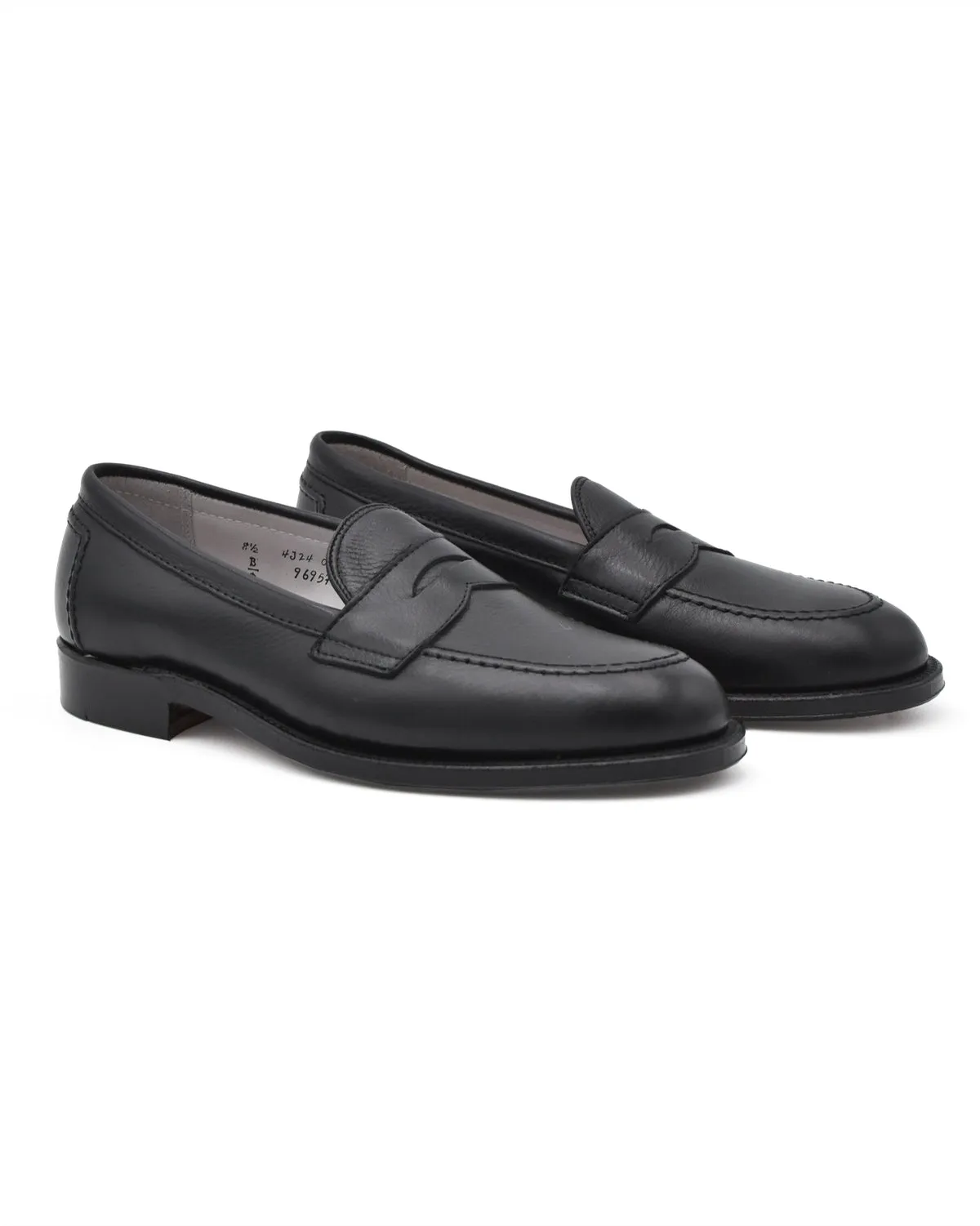 Alden Black Calf Flex Welt Penny Loafer Any Path