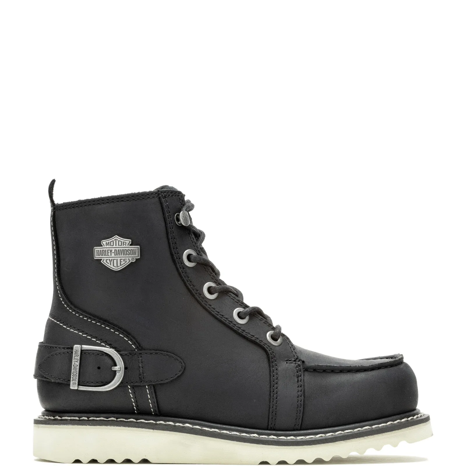 Soft outsole Multi Season Harley-Davidson Jaynes 5" Lace D84797 Womens Black Leather Motorcycle Boots