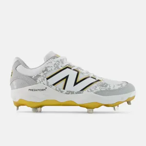 Soft Lining Comfortable Ride New Balance Men's Fresh Foam X 3000 v7 Metal Baseball Cleats - Armed Forces - L3000AF7