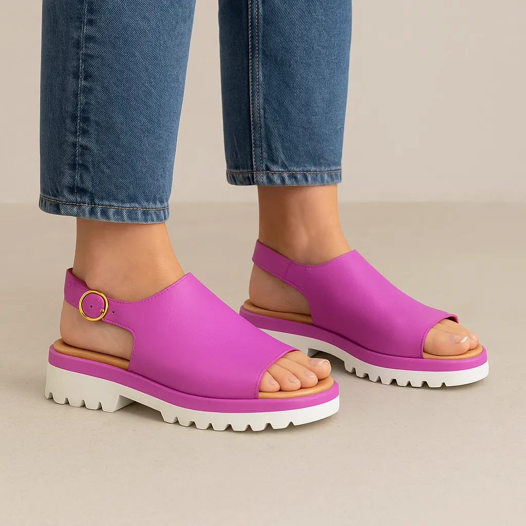 padded sole Bronze Pop LE SANSA BRIAR HOT PINK