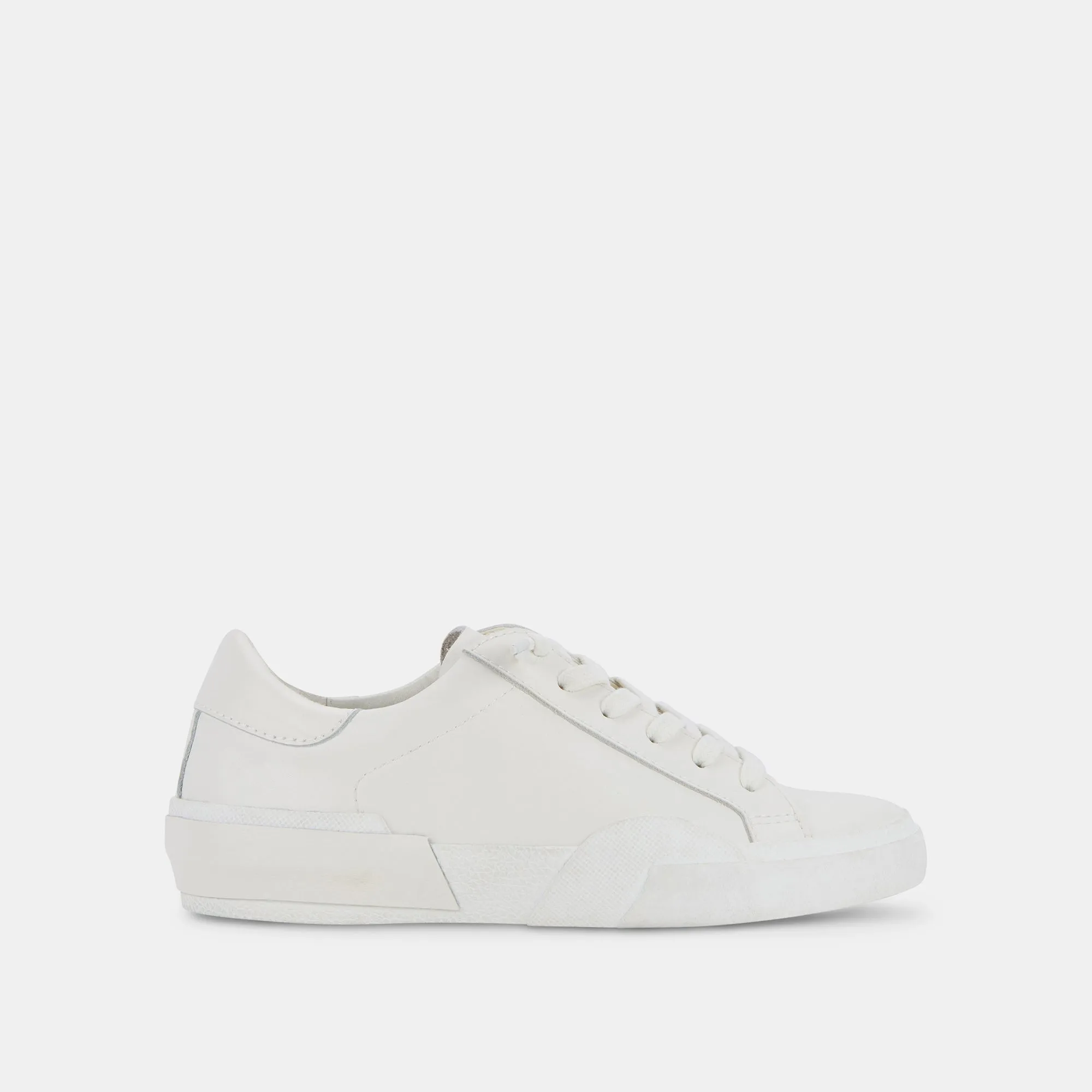 ZINA 360 SNEAKERS WHITE RECYCLED LEATHER Boost Comfort