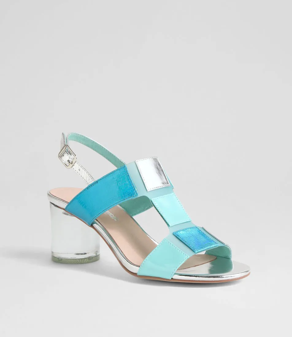 Tuxedo Party Shoes Romantic Wedding Shoes DJANGO & JULIETTE SEYMOUR AQUA MULTI