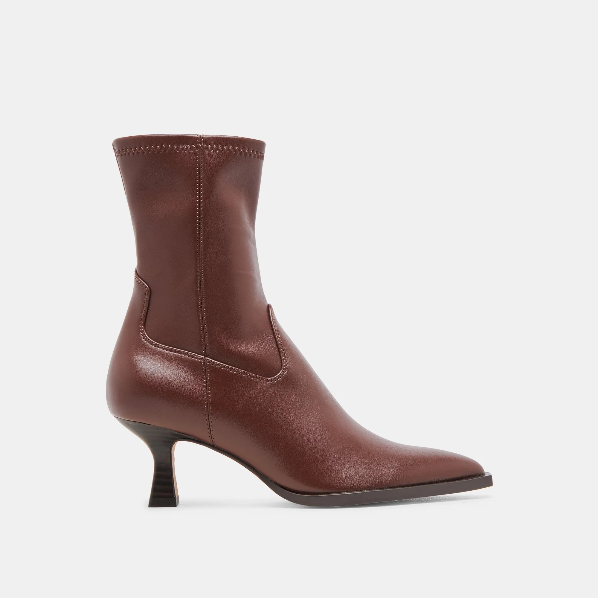 ARYA BOOTS CHOCOLATE LEATHER Earth Tones