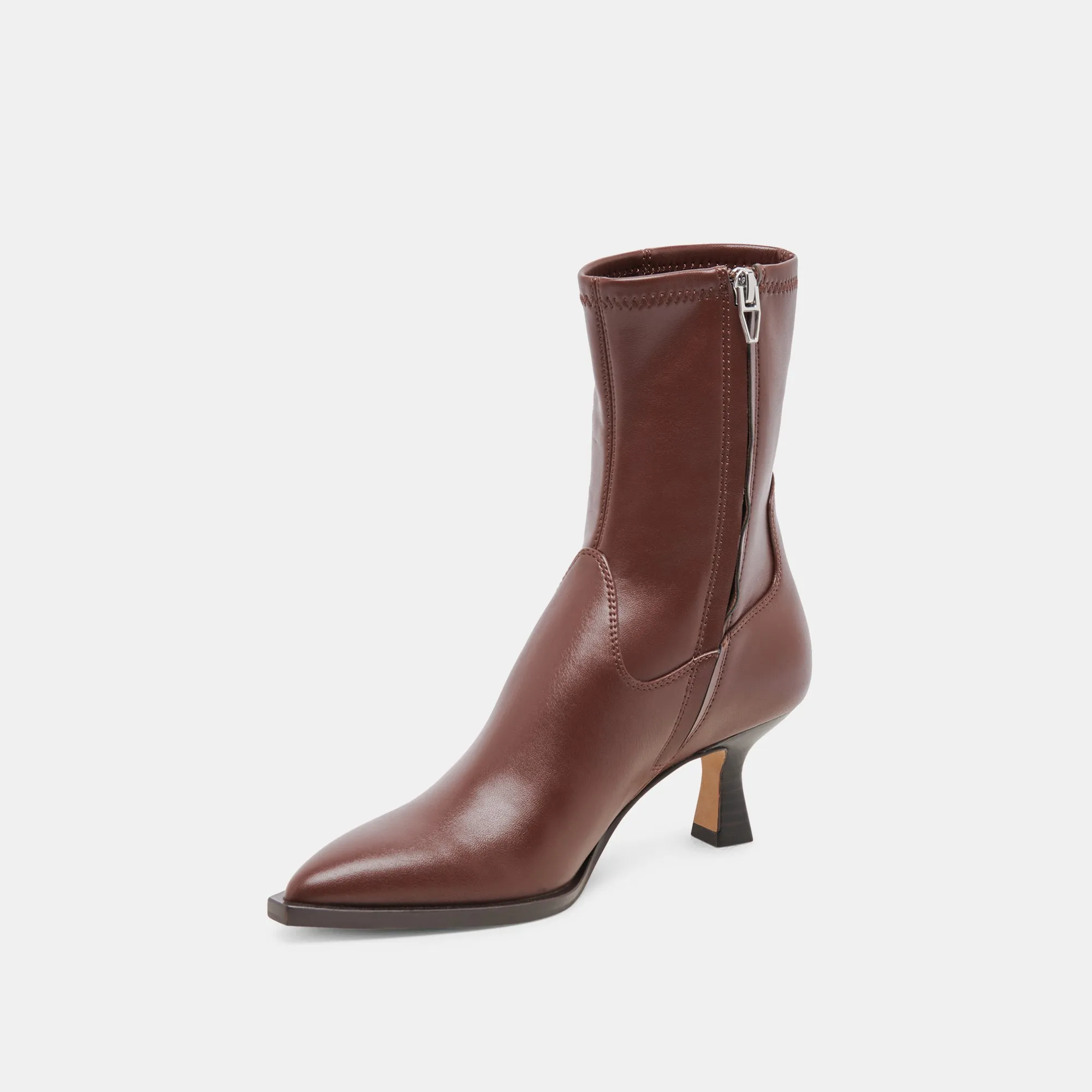 ARYA BOOTS CHOCOLATE LEATHER Party Goer