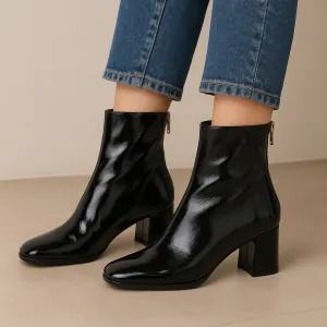 Ultimate Style Adjustable buckle DJANGO & JULIETTE WARONI BLACK PATENT