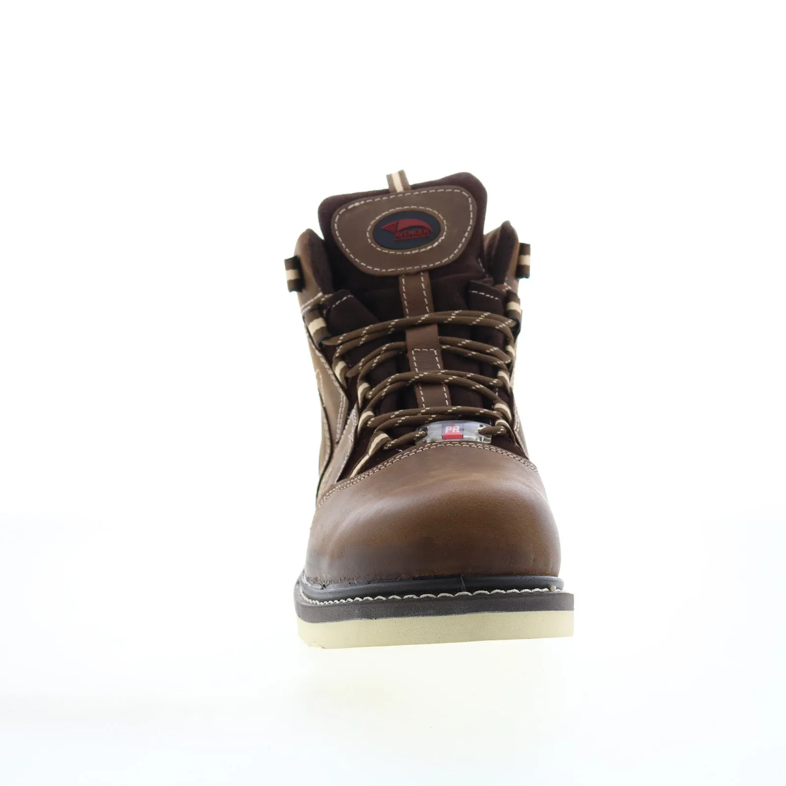 Avenger Wedge Soft Toe Electric Hazard PR WP 6" A7606 Mens Brown Work Boots Cozy And Stylish