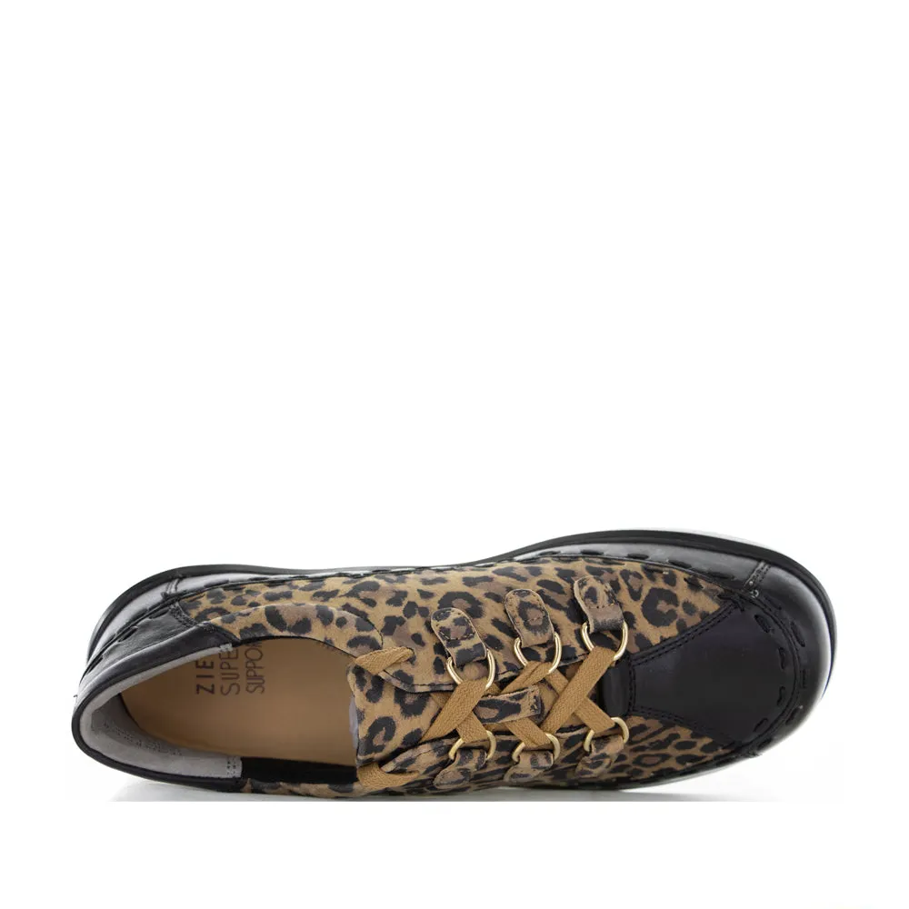 ZIERA ALLSORTS BLACK LEOPARD Silk Feel Street Run