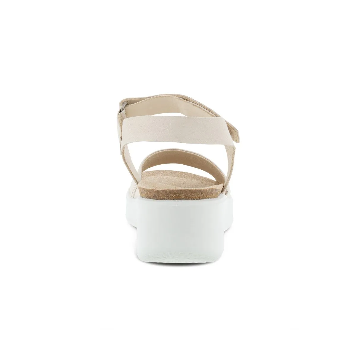 ECCO FLOWT WEDGE LIMESTONE SPIN Thin strap Cozy Vibe