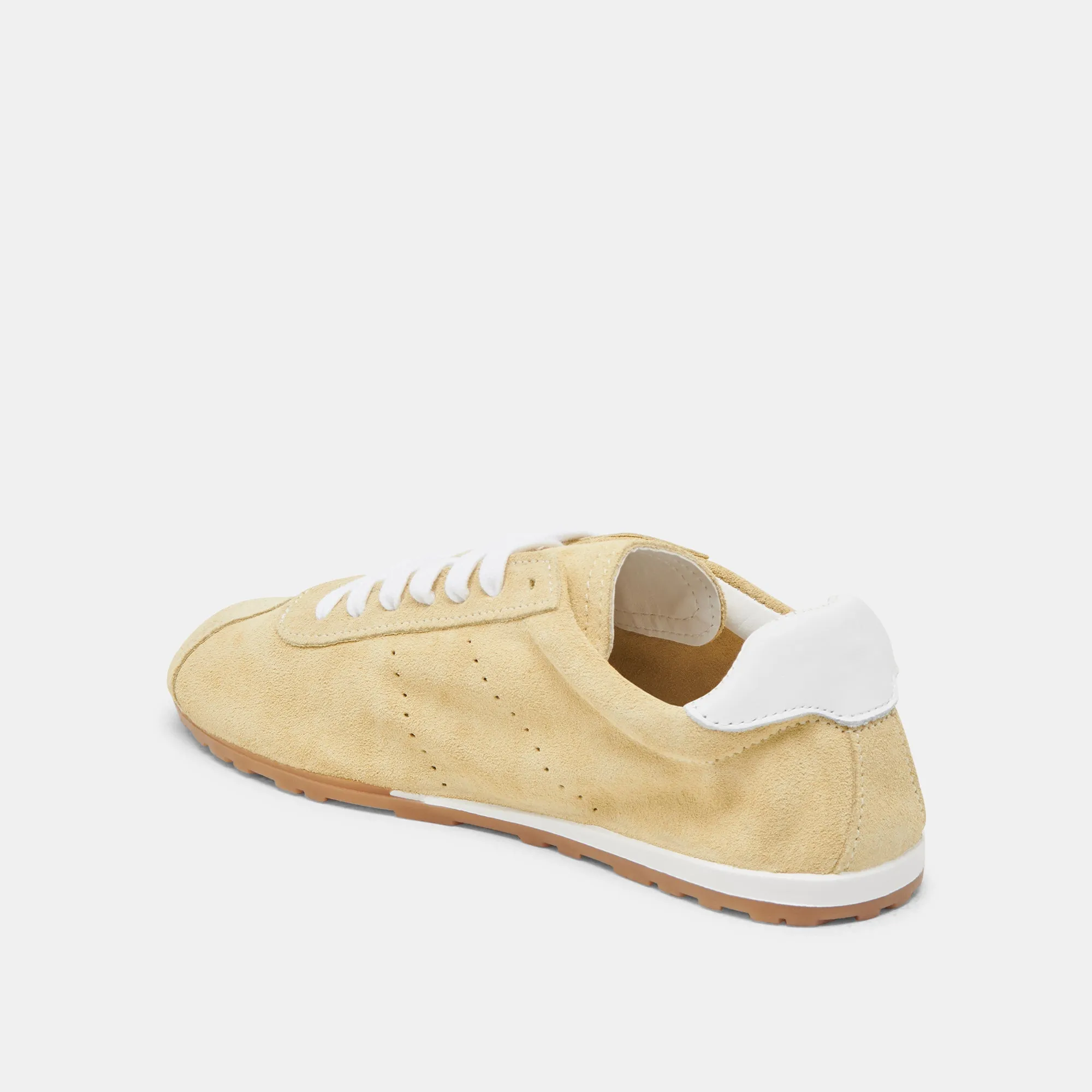 Supportive Fit SERINA SNEAKERS YELLOW SUEDE