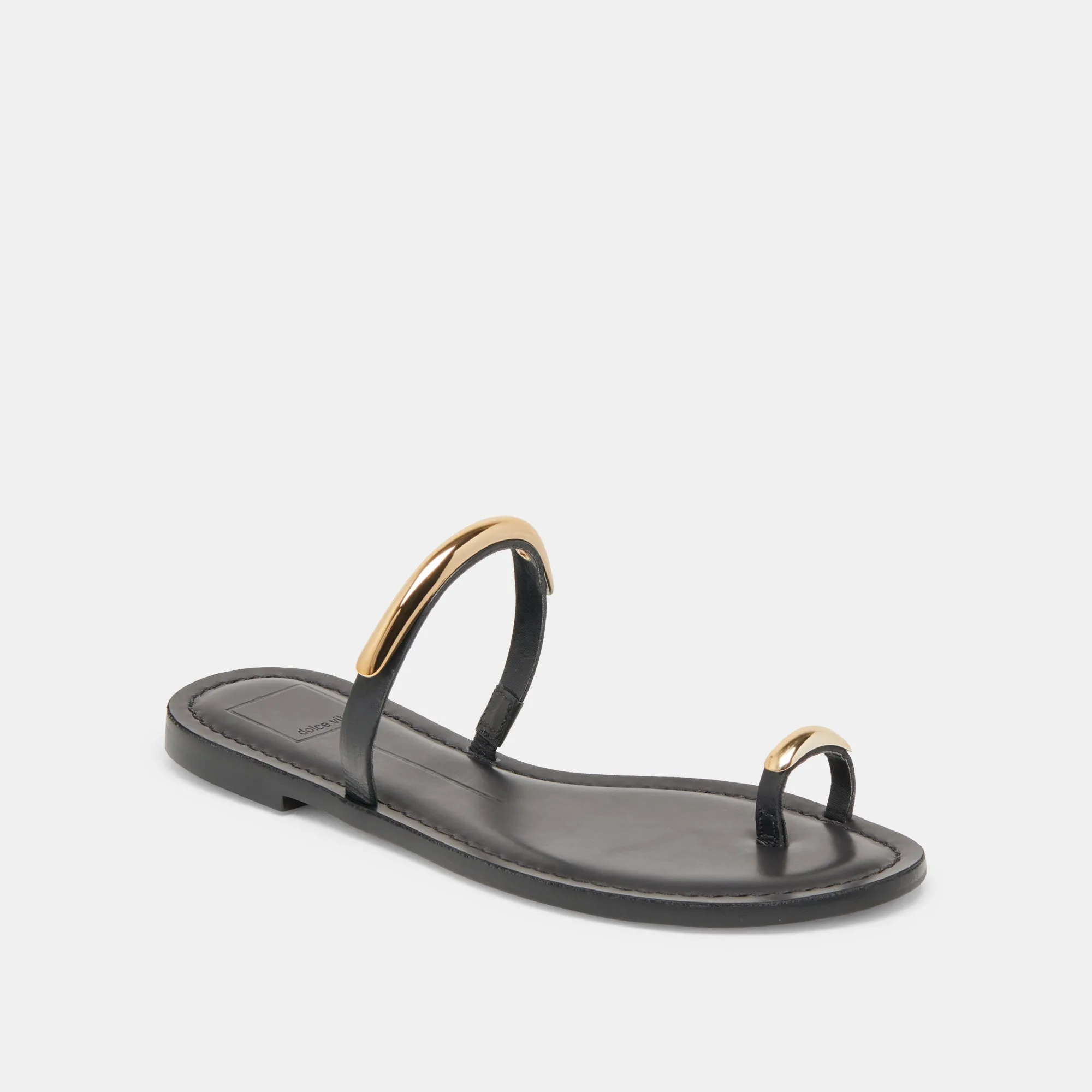 WINK SANDALS BLACK LEATHER Perfect for Travel Arch Care