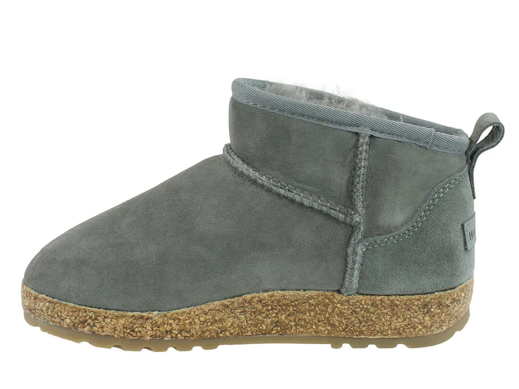 Haflinger Sheepskin Boots Elsa Anthracite Ventilation holes