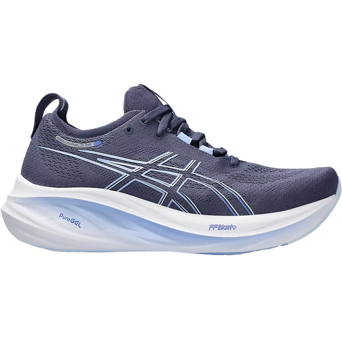 leather - free performance - oriented shoes Women's Gel-Nimbus 26