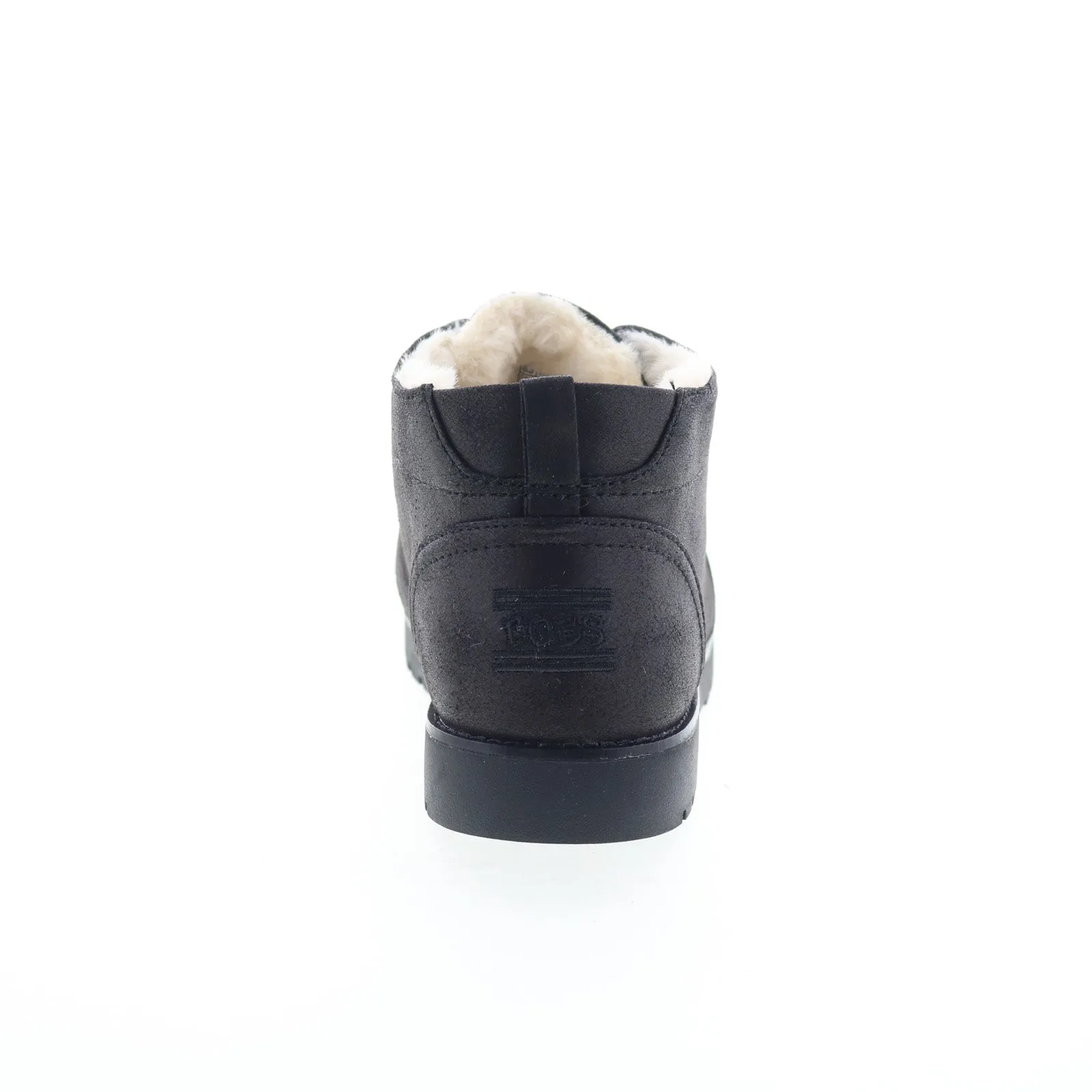 Skechers Bobs Chill Lugs Snuggle Life Womens Black Canvas Chukkas Boots Stylish Footwear