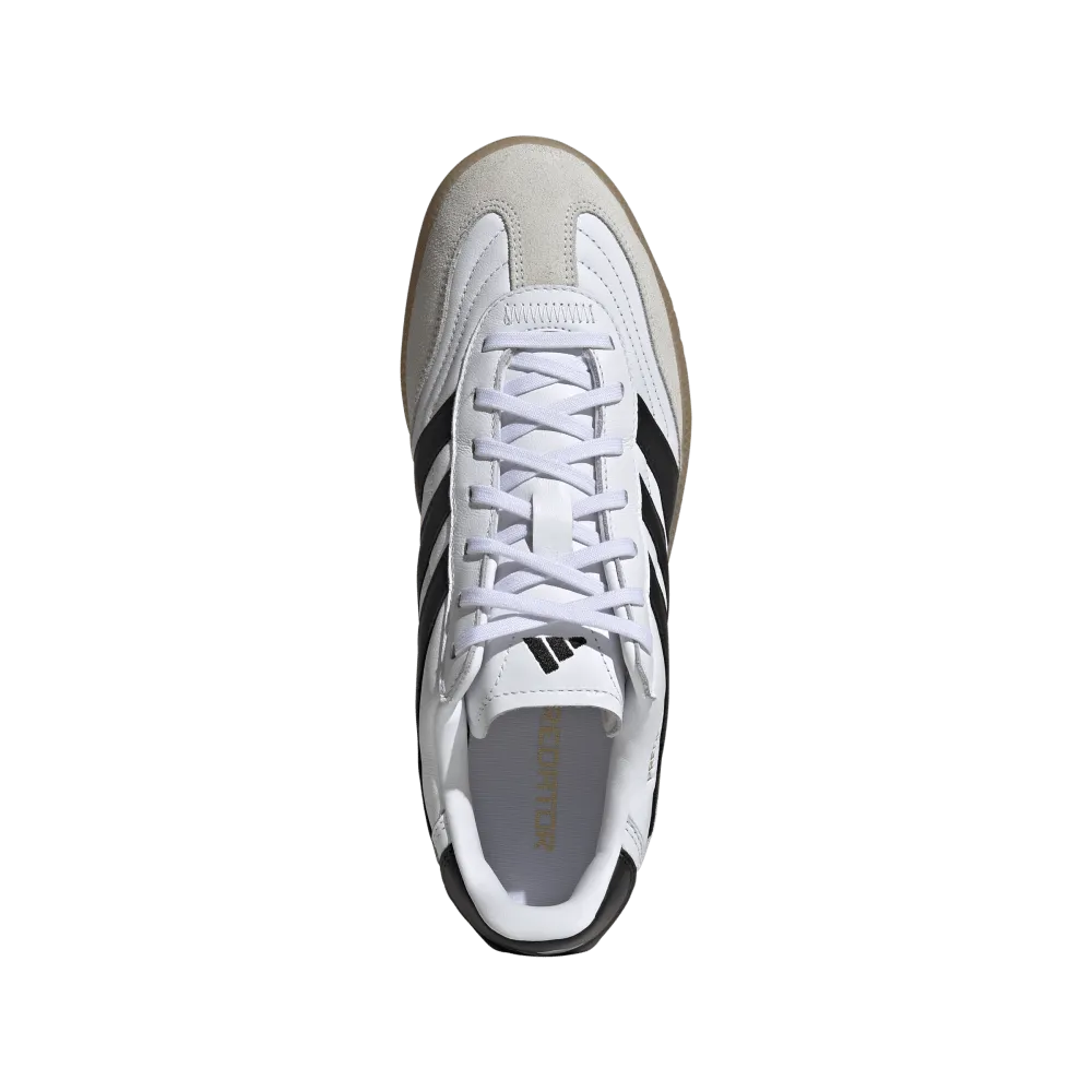 slowest Vibrant breathability Adidas Predator Freestyle IN Indoor Football Shoes (White/Core Black/Gold Metallic)