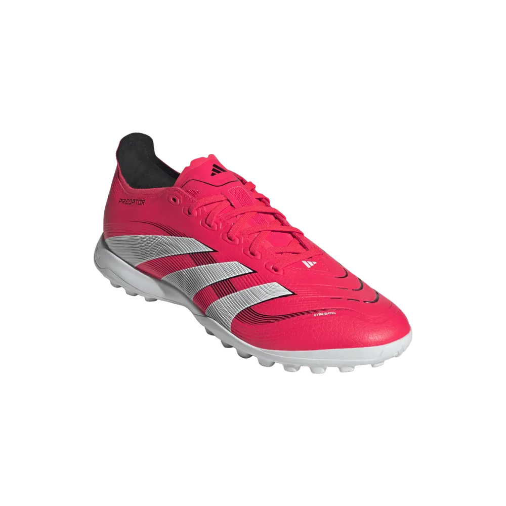 Dependable kids' medium Adidas Predator League TF Turf Football Shoes (Lucid Red/White/Core Black)