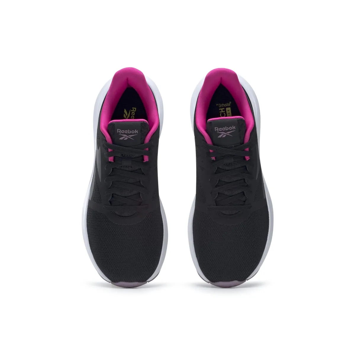 REEBOK GY4086 RUNNER 5.0 WMN'S (Medium) Black/Grey/Lilac Mesh Running Shoes running with socks Youth Style
