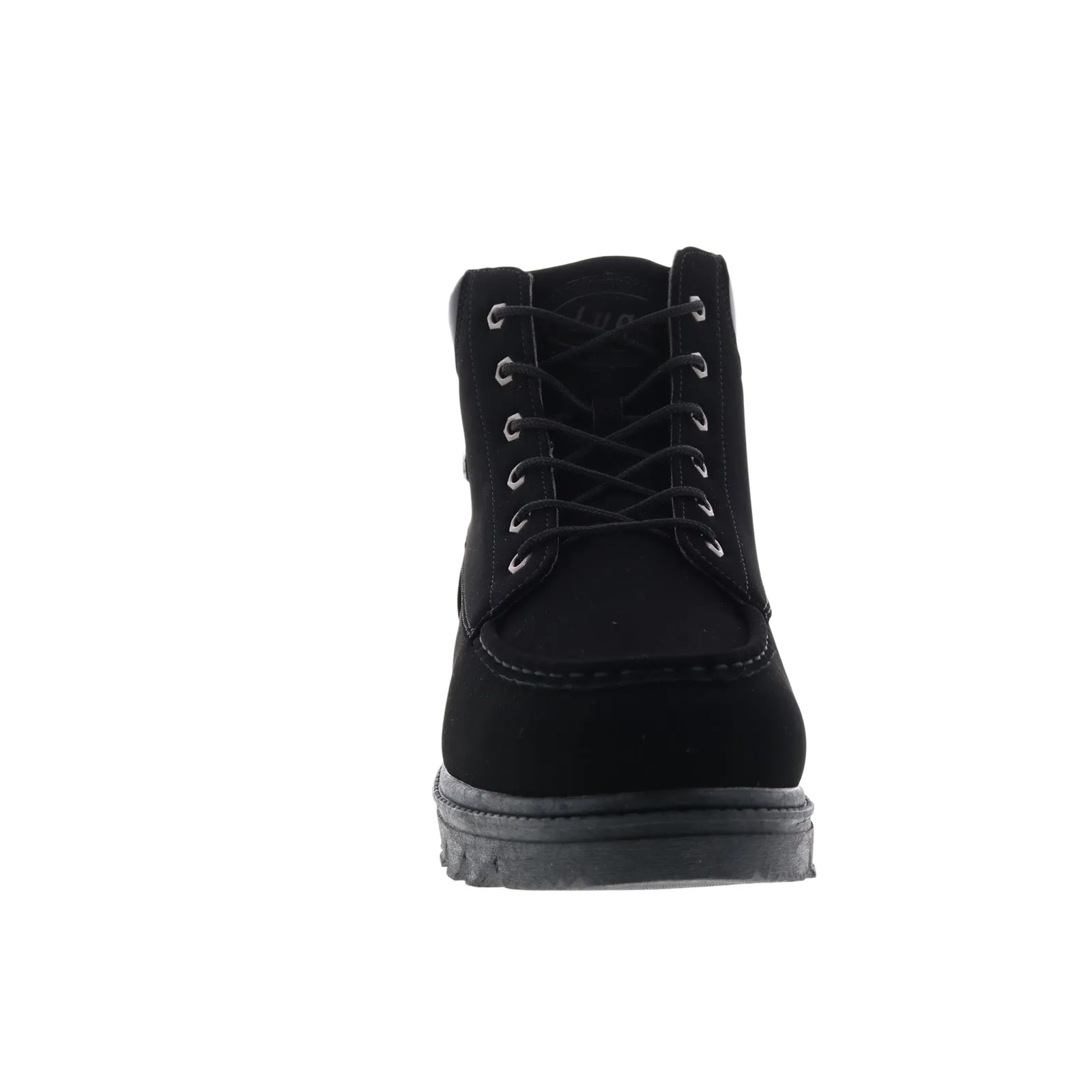 Lugz Warsaw MWARSD-001 Mens Black Synthetic Lace Up Casual Dress Boots Protective Lining