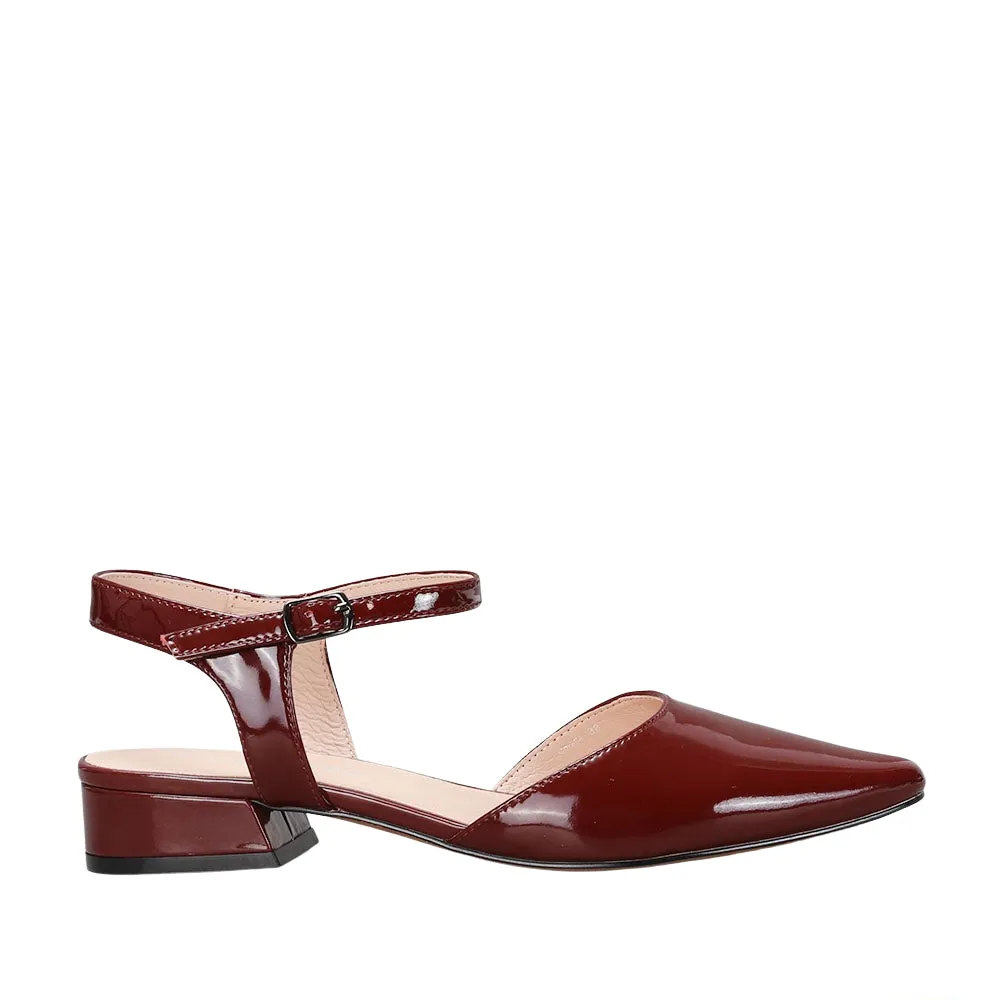 moccasins LE SANSA CORALIE MERLOT PATENT