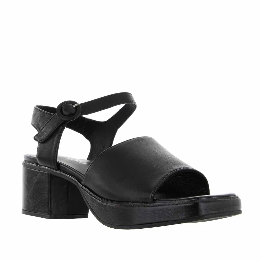 LE SANSA RYALAY BLACK Pink High Heels Comfortable Heel