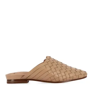 Sporty athletic men WALLACE - CAMEL WEAVE LEATHER